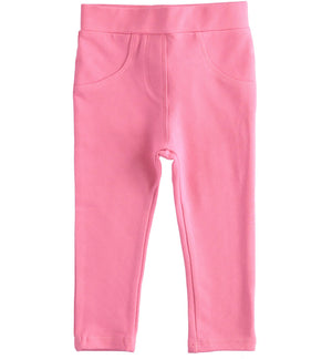 Ido 5554 Long Sleeve Pink & White Legging Set