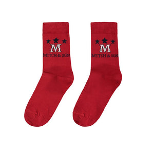 Mitch & Son Fergie Navy 2 Pack Socks
