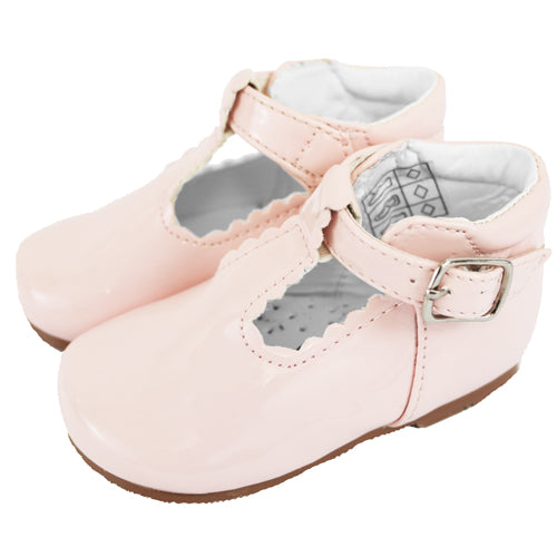 Pink Patent Baby shoes