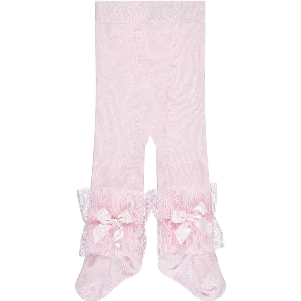 Little A Elenora Baby Pink Tulle Frill Tight