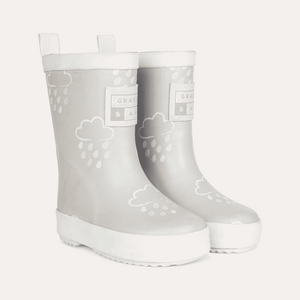 Grass & Air Grey Colour Changing Wellies