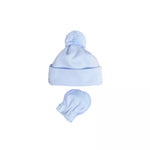 Satila Blabar Baby Blue Pom-Pom with mittens
