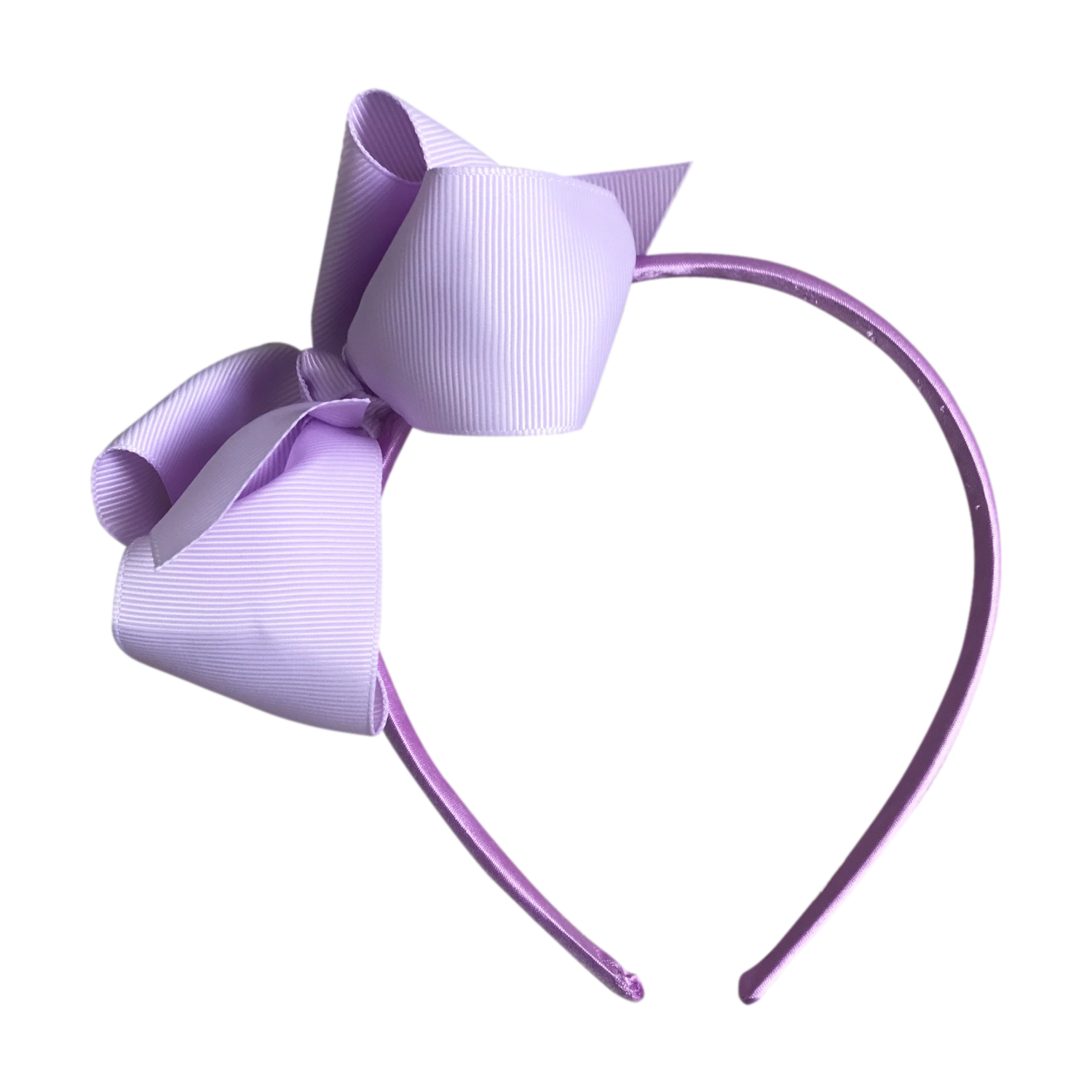 lilac bow hairband