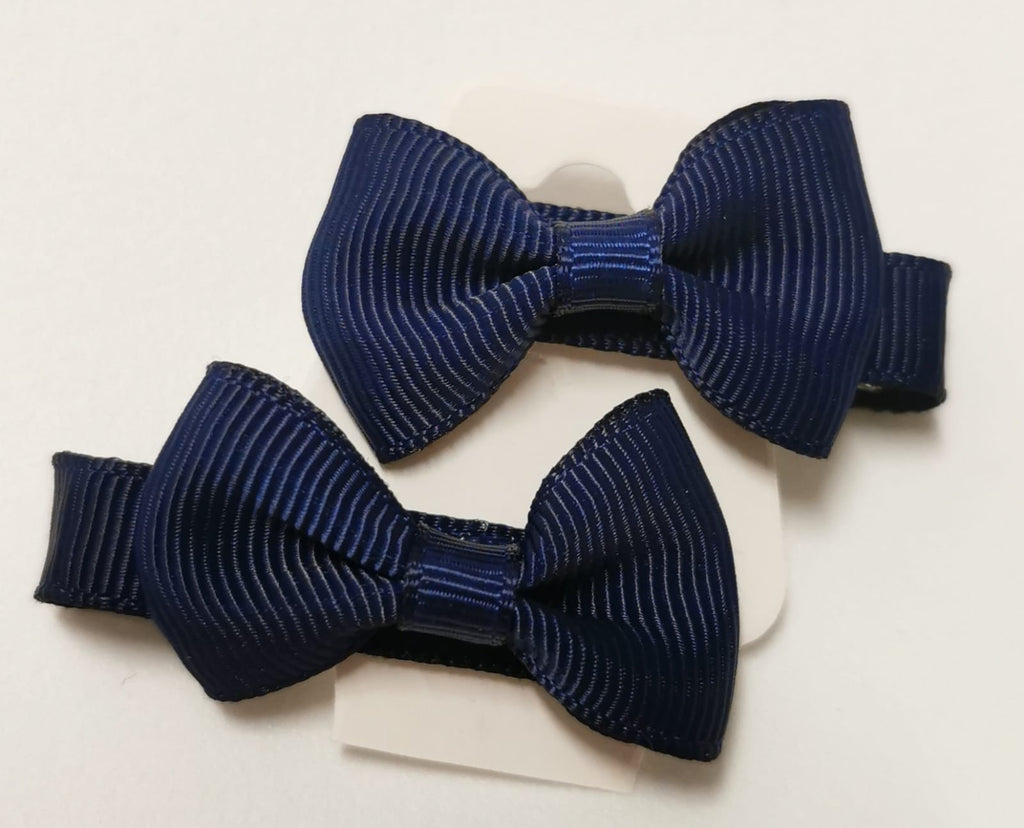 navy blue bows