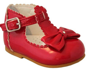 Sally Red Patent Shoe