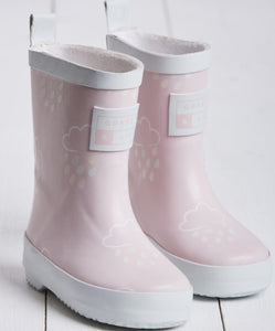 Grass & Air Pink Colour Changing Wellies